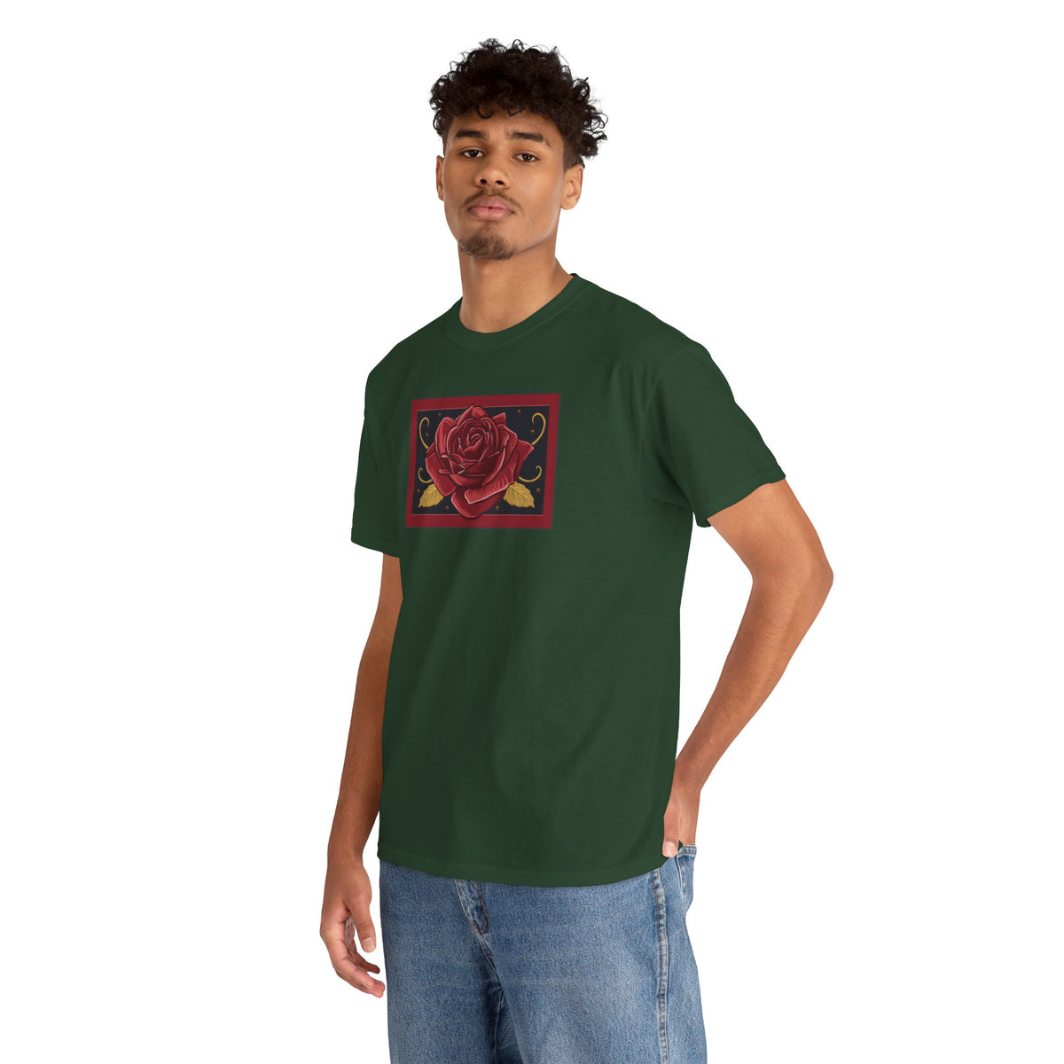 Rose Panel T-Shirt
