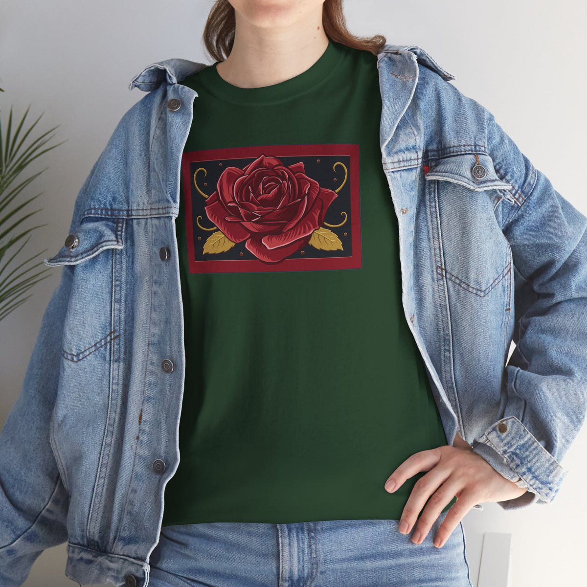 Rose Panel T-Shirt