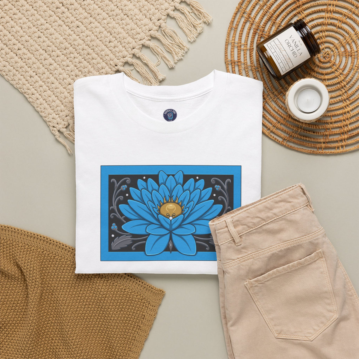 Lotus Panel T-Shirt