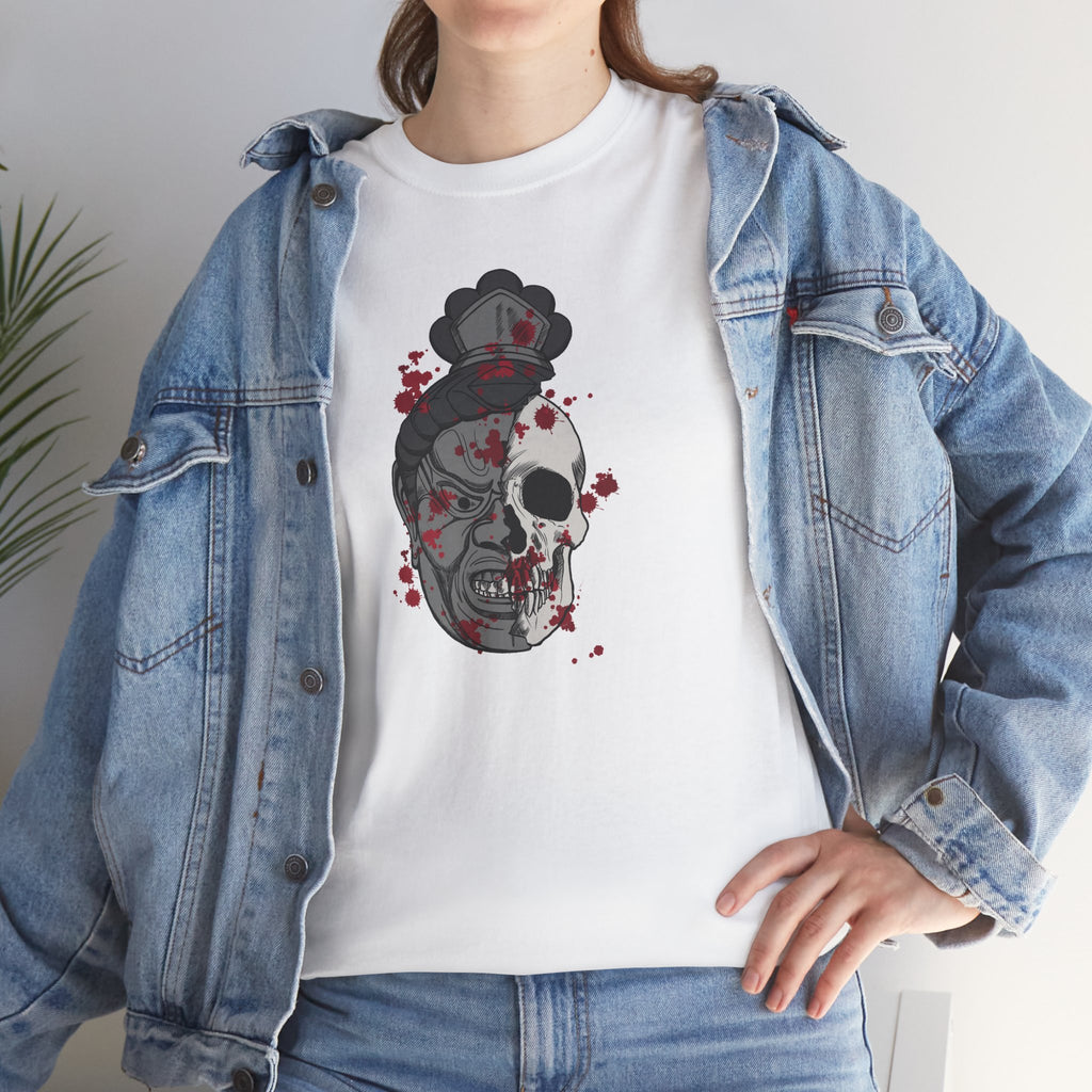 Japanese Mask Skull T-Shirt