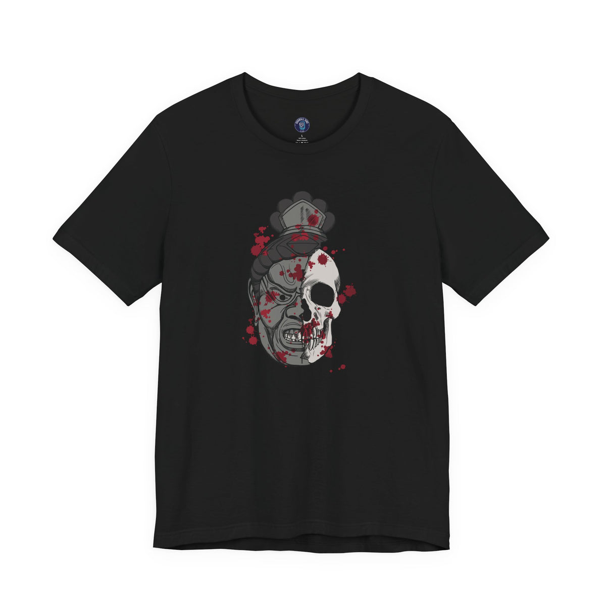 Japanese Mask Skull T-Shirt