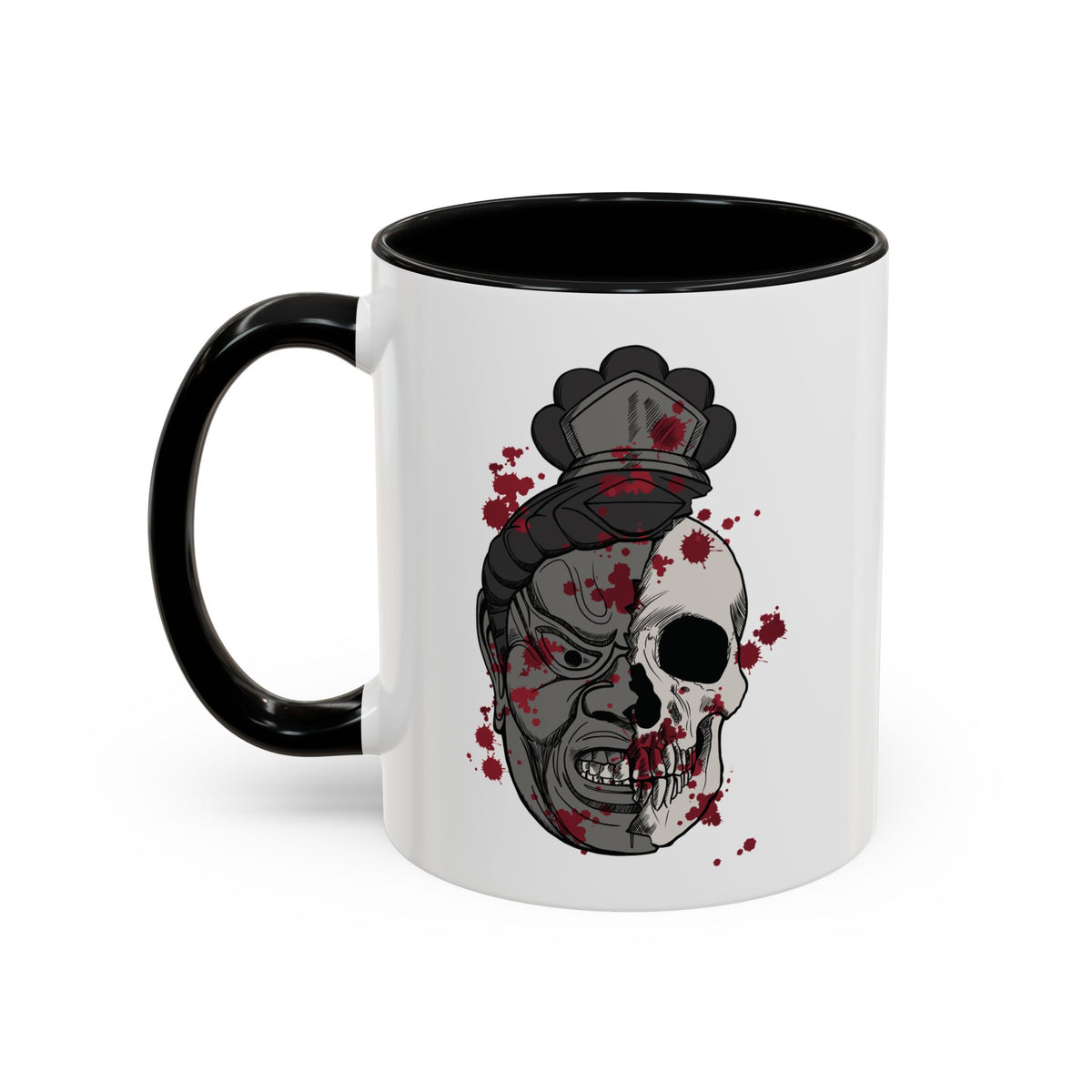 Japanese Mask Skull Mug