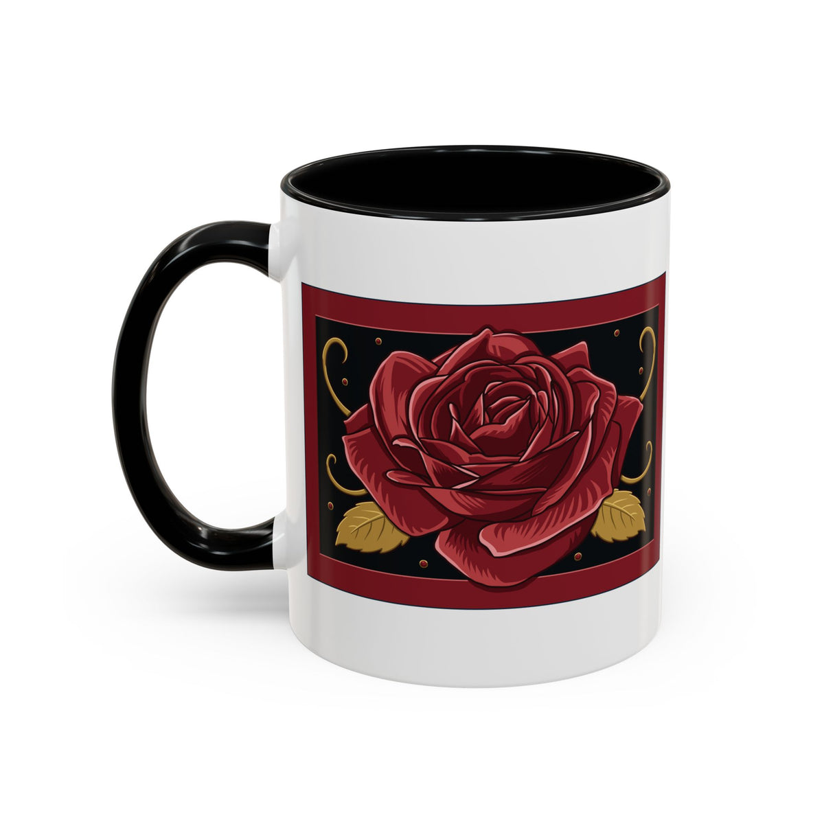 Rose Panel Mug