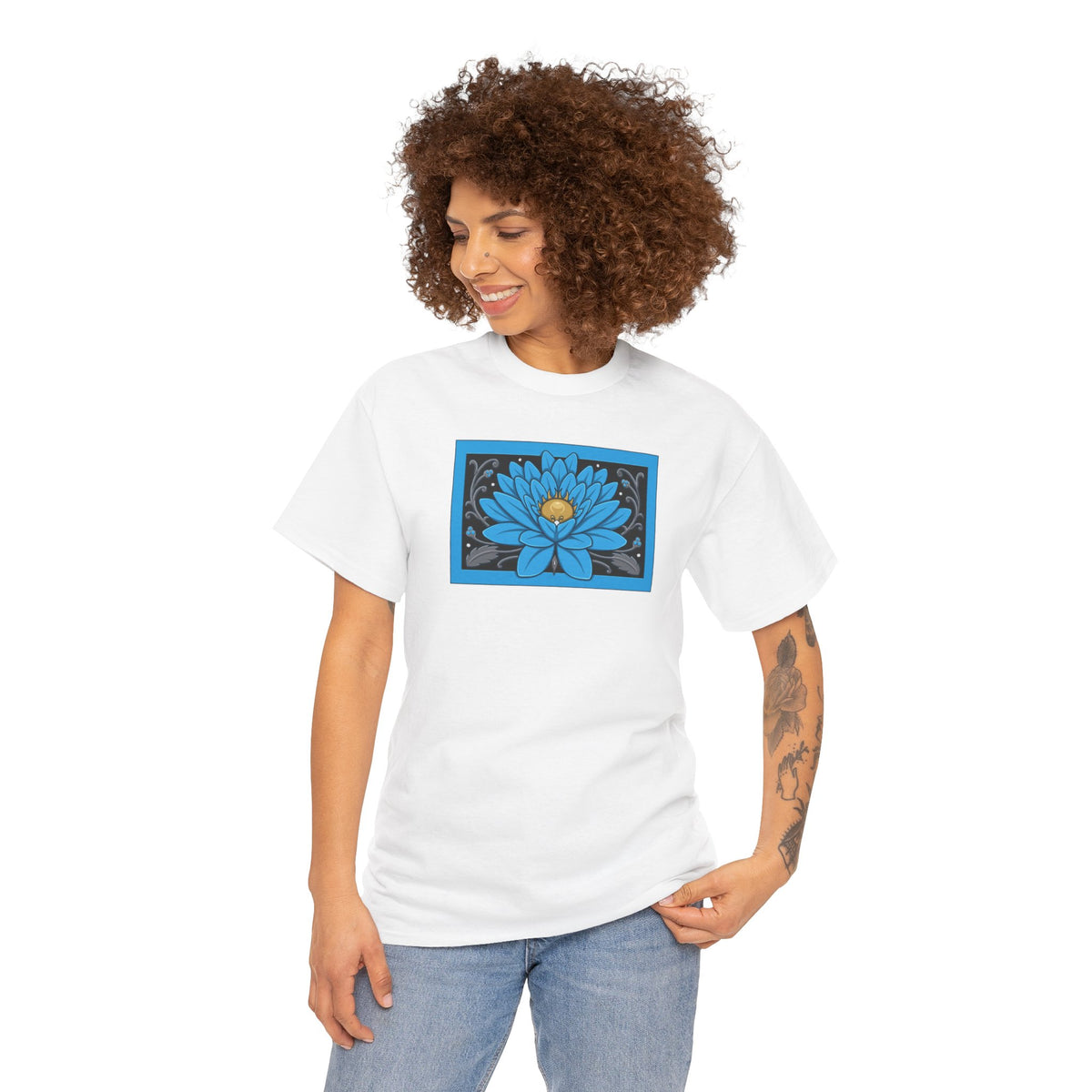 Lotus Panel T-Shirt
