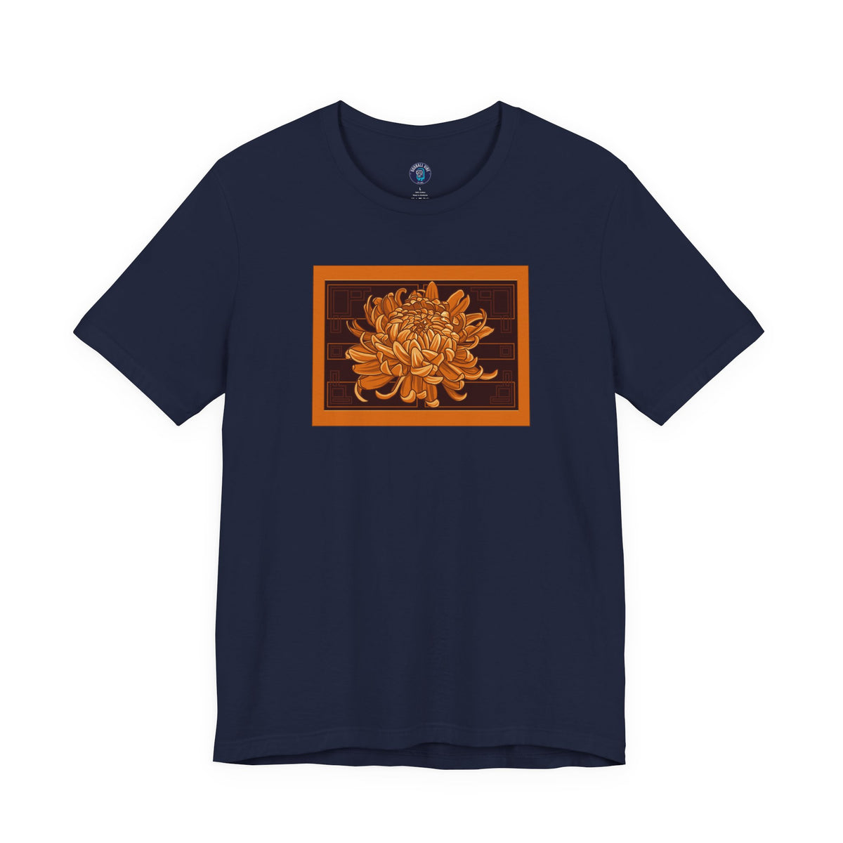 Chrysanthemum Panel T-Shirt