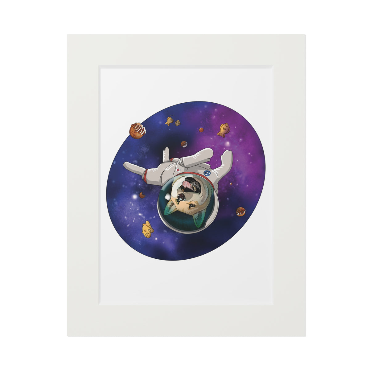 Space Shiba Fine Art Print