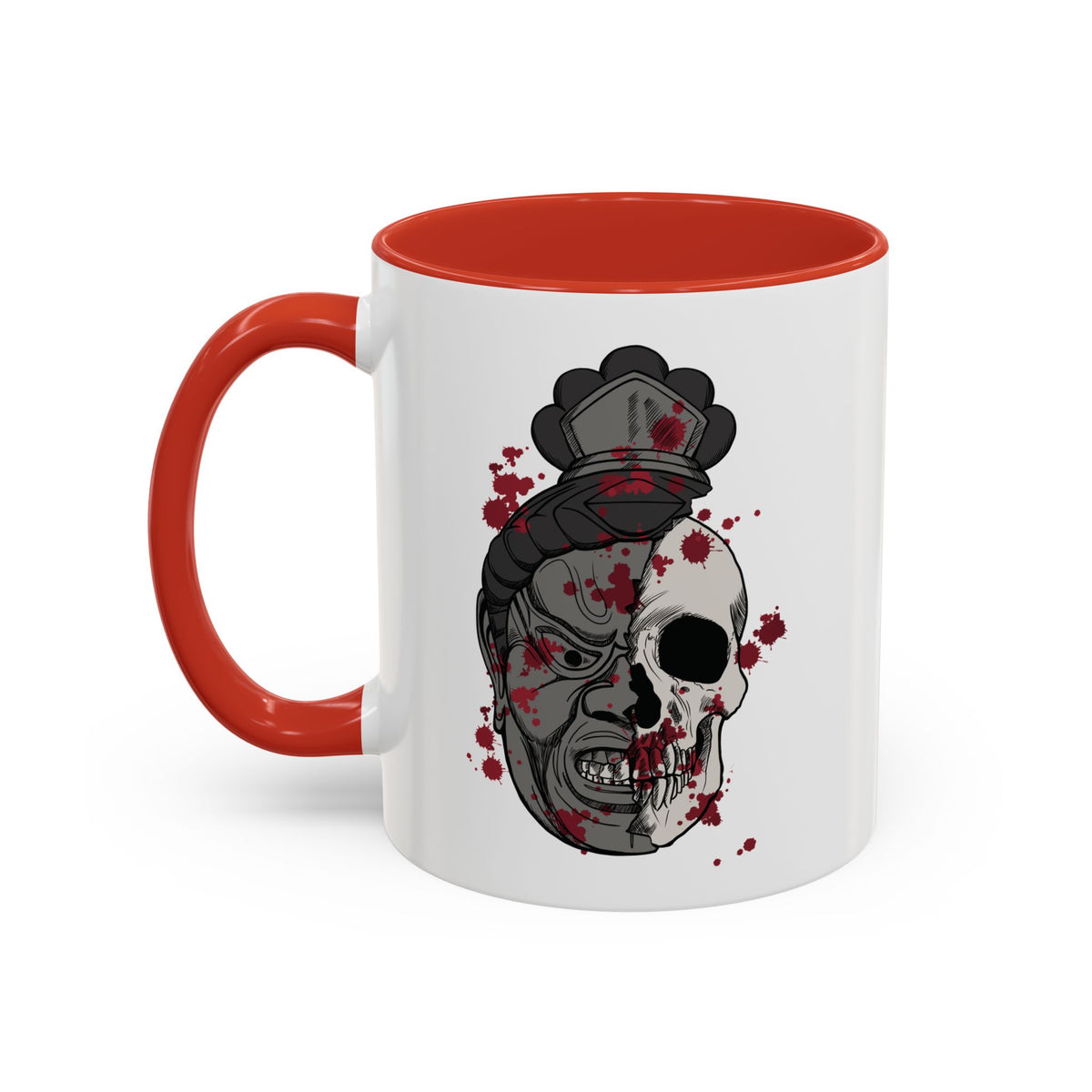 Japanese Mask Skull Mug