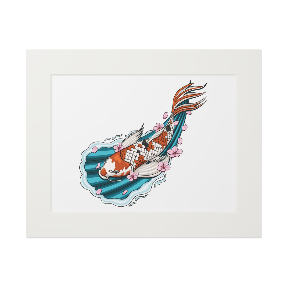 Koi Wave Fine Art Print