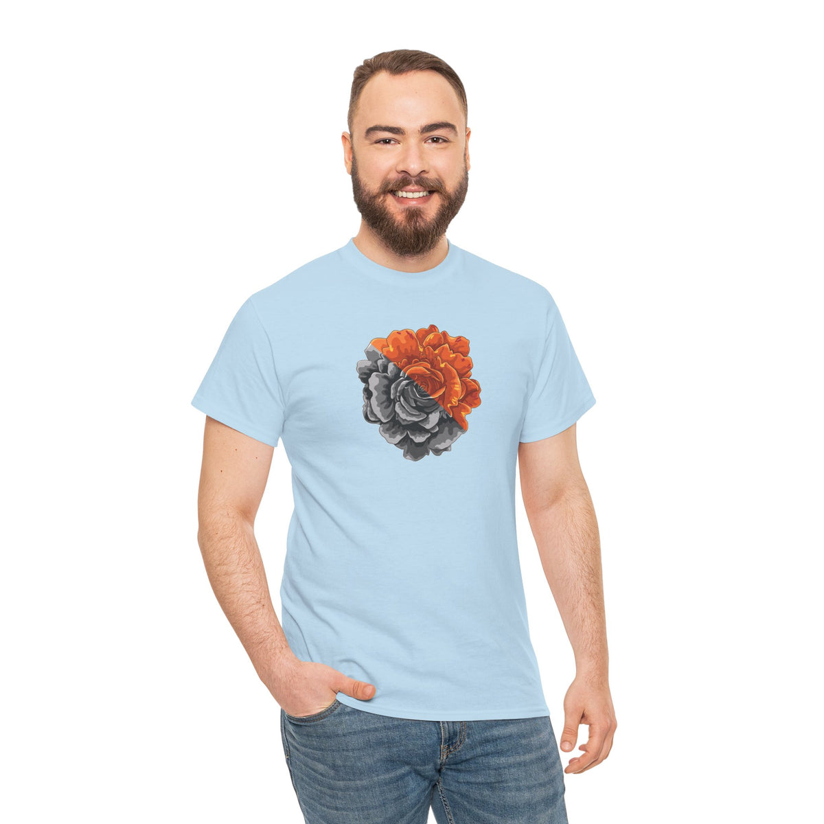 Split Rose T-Shirt