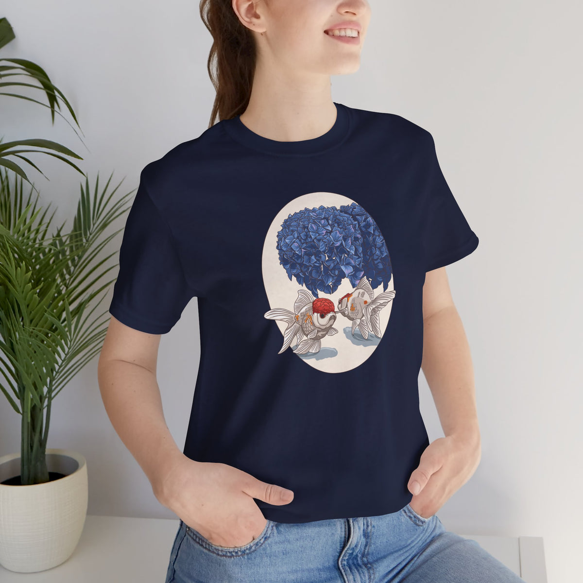 Oranda & Hydrangea T-Shirt