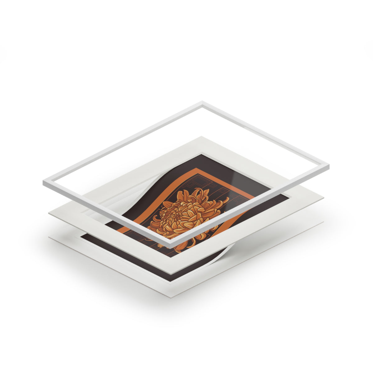 Chrysanthemum Panel Fine Art Print