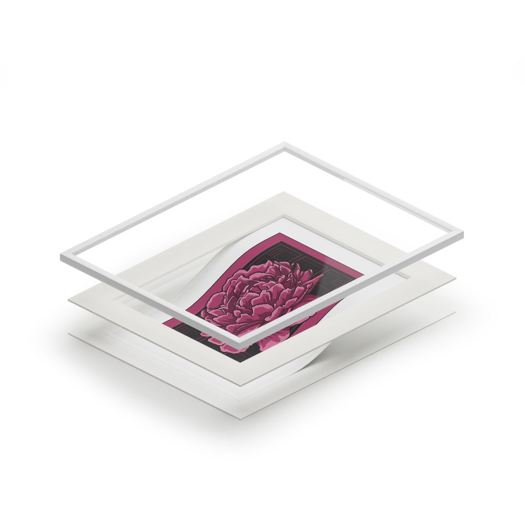 Peony Panel Fine Art Print