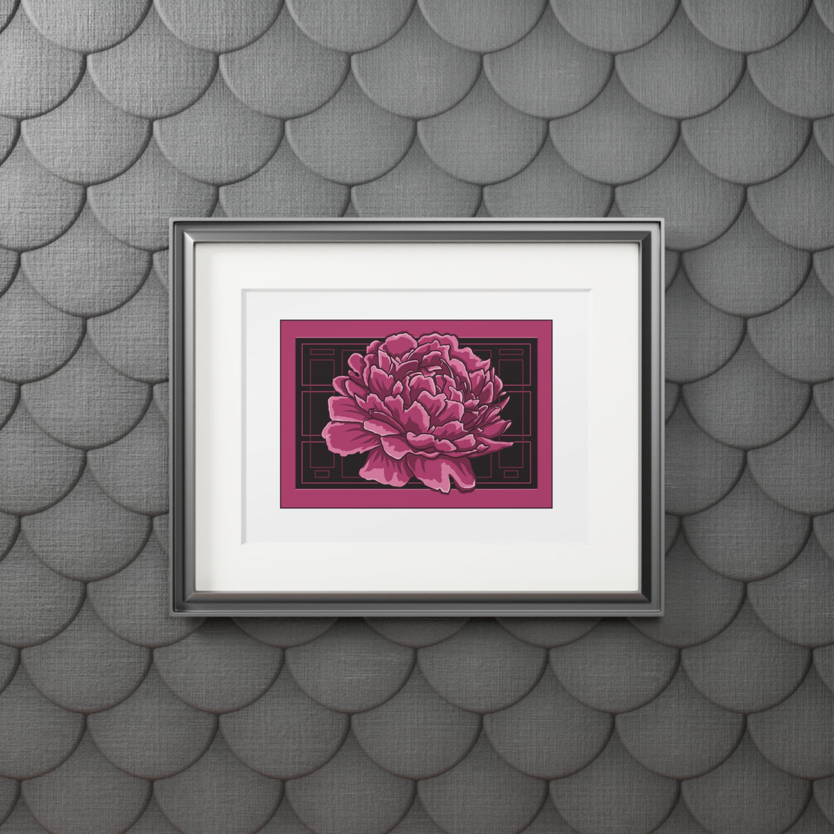 Peony Panel Fine Art Print