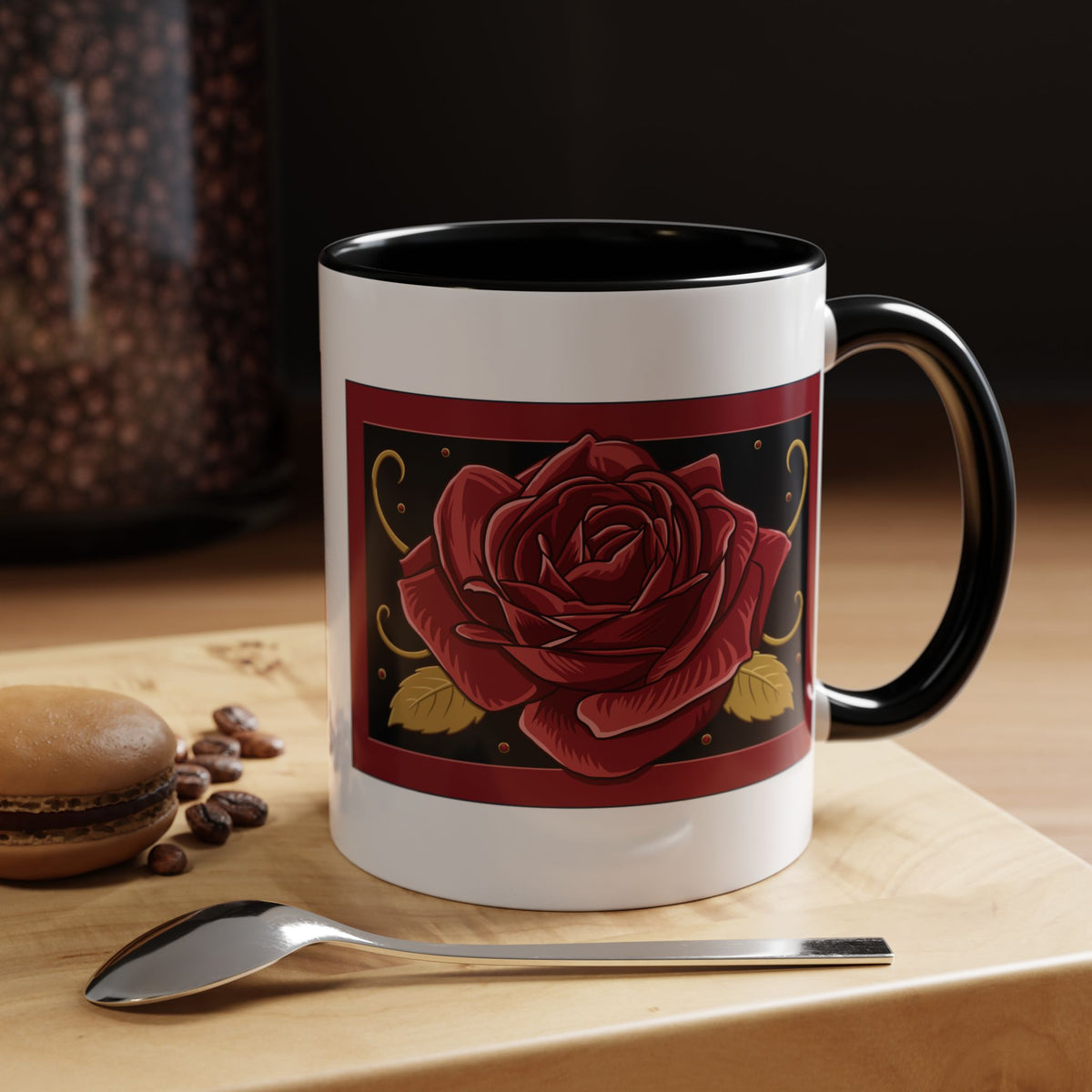 Rose Panel Mug