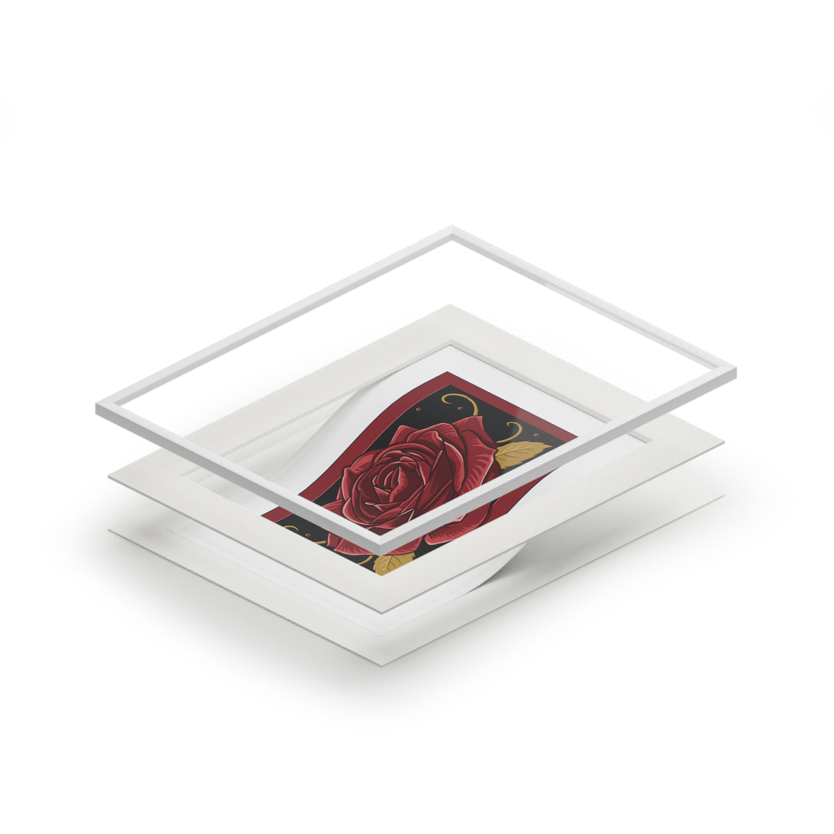 Rose Panel Fine Art Print