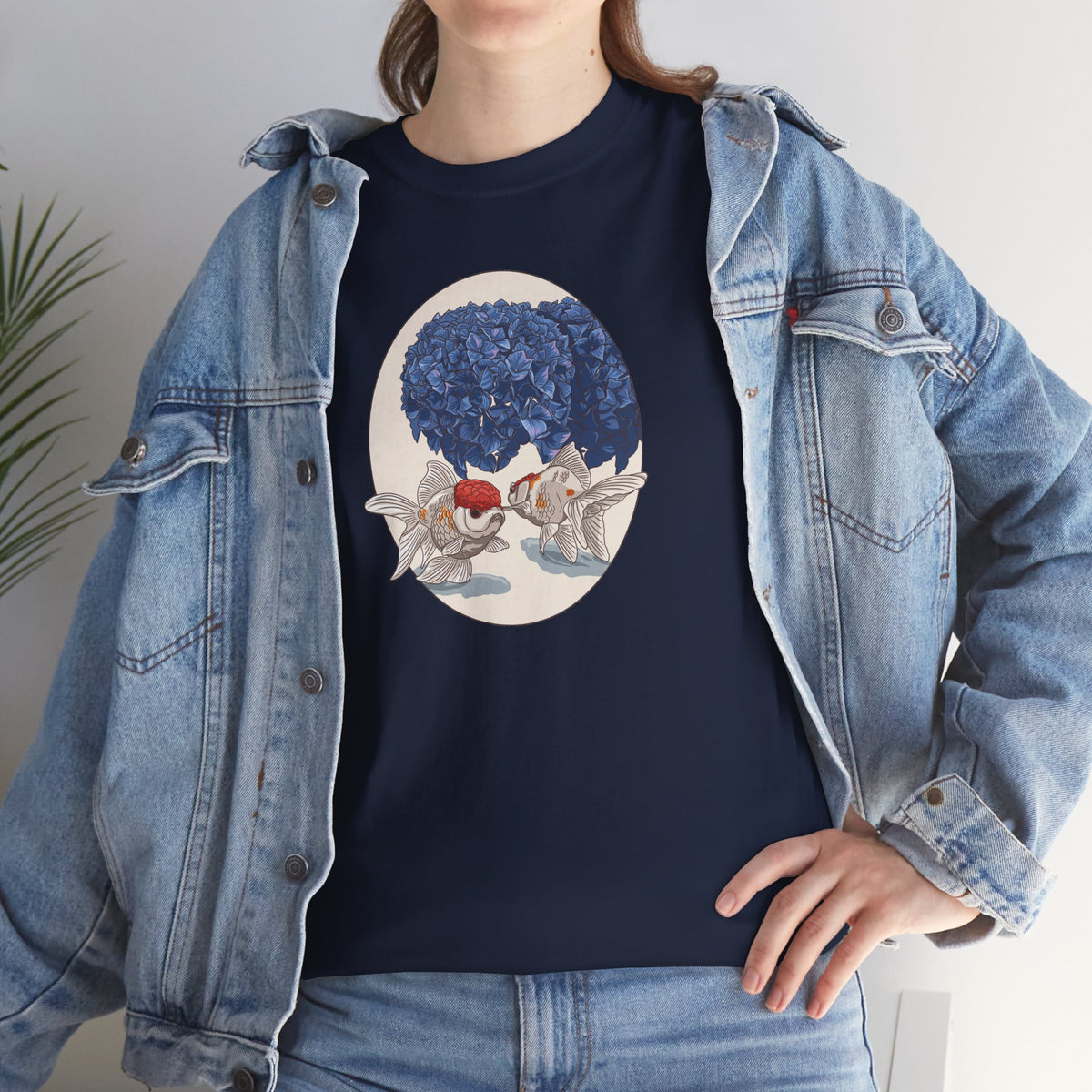 Oranda & Hydrangea T-shirt