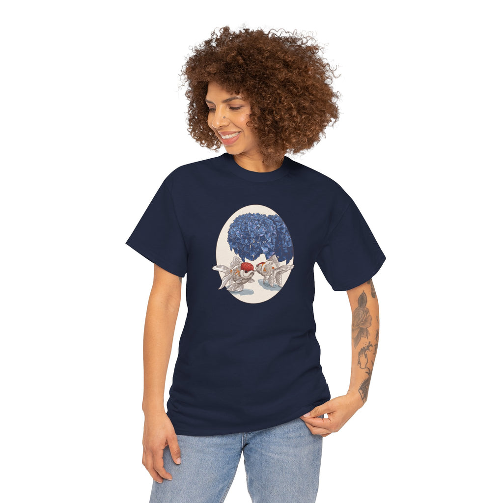 Oranda & Hydrangea T-shirt