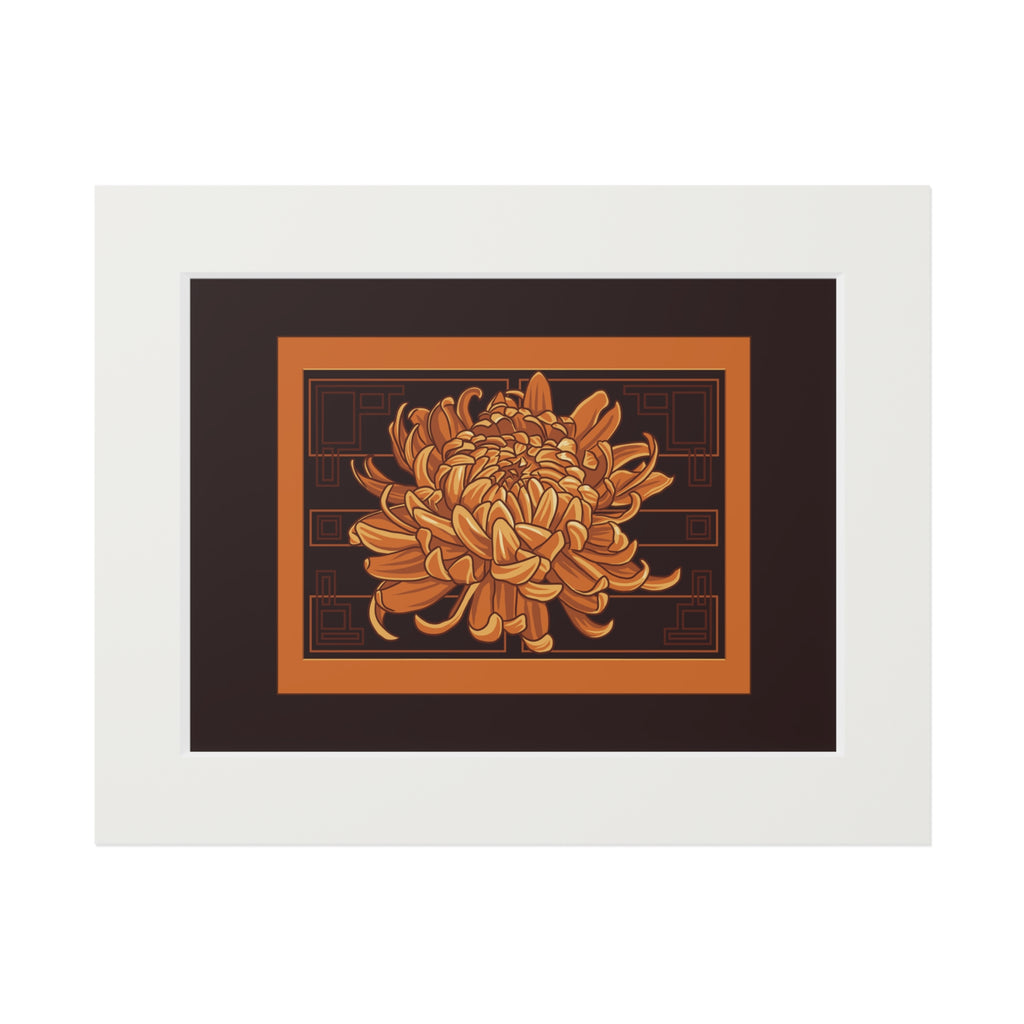 Chrysanthemum Panel Fine Art Print