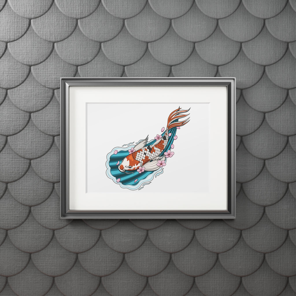 Koi Wave Fine Art Print