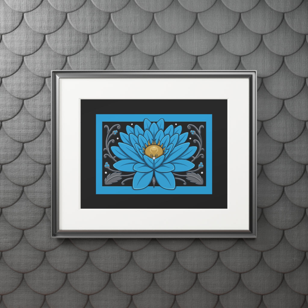 Blue Lotus Fine Art Print