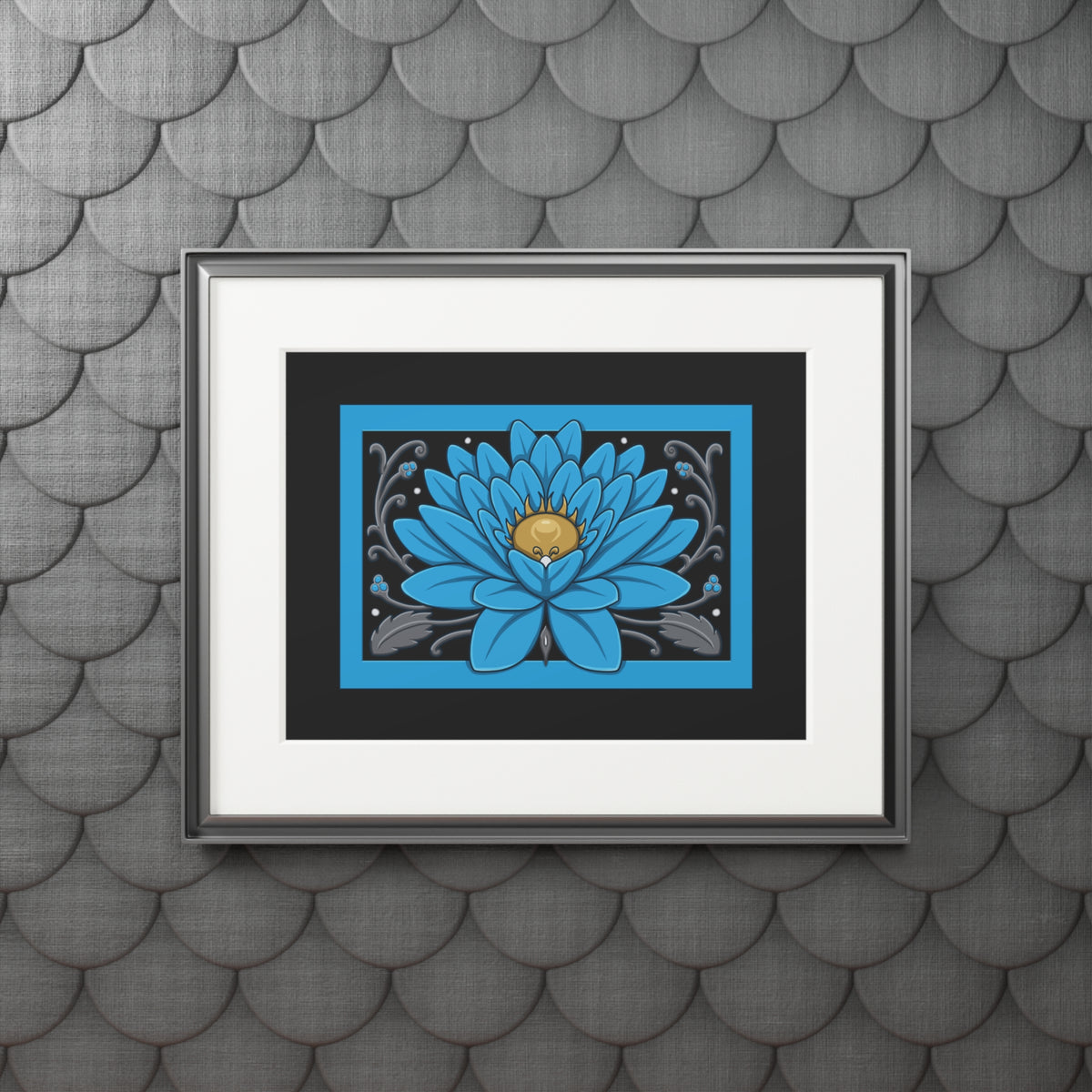 Blue Lotus Fine Art Print