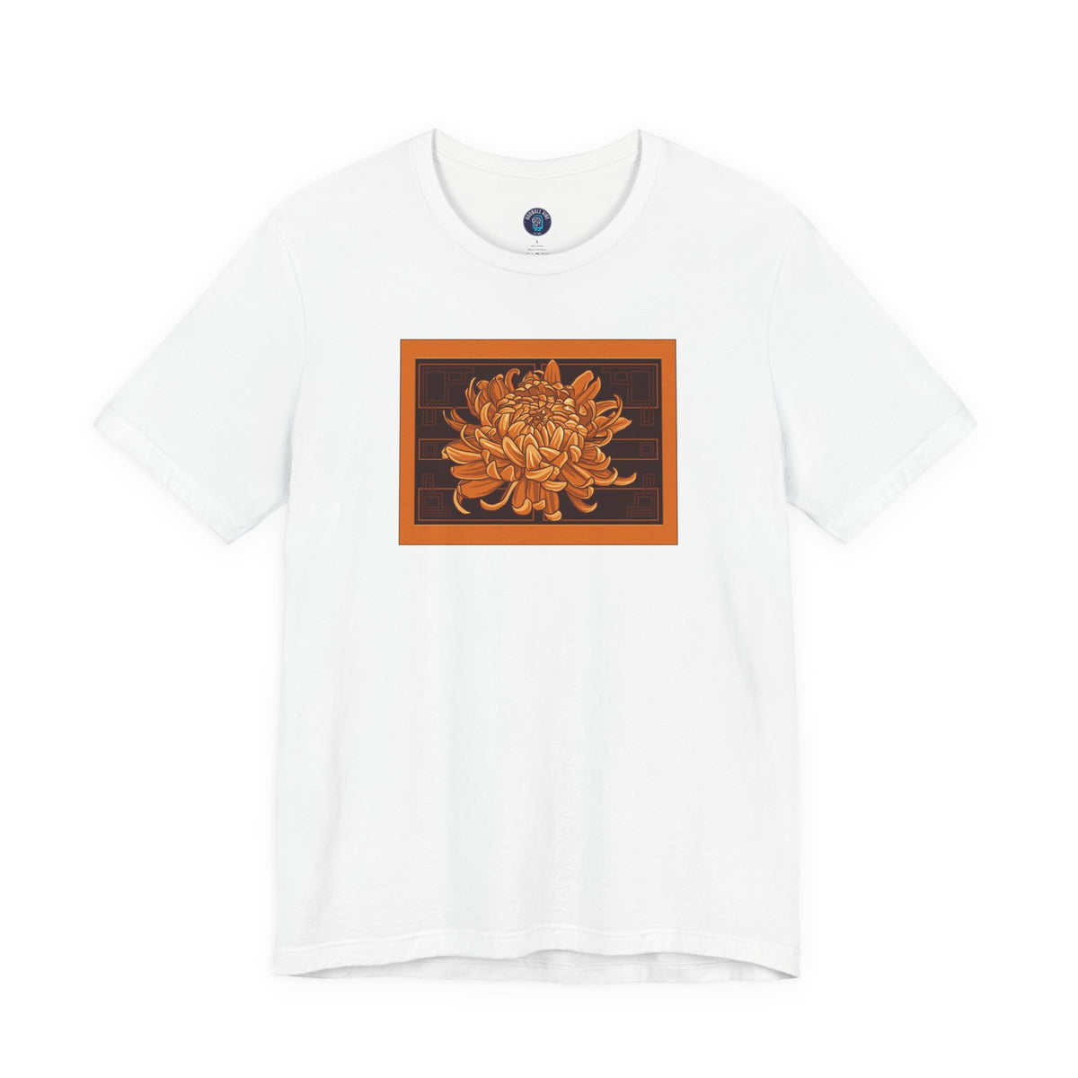 Chrysanthemum Panel T-Shirt