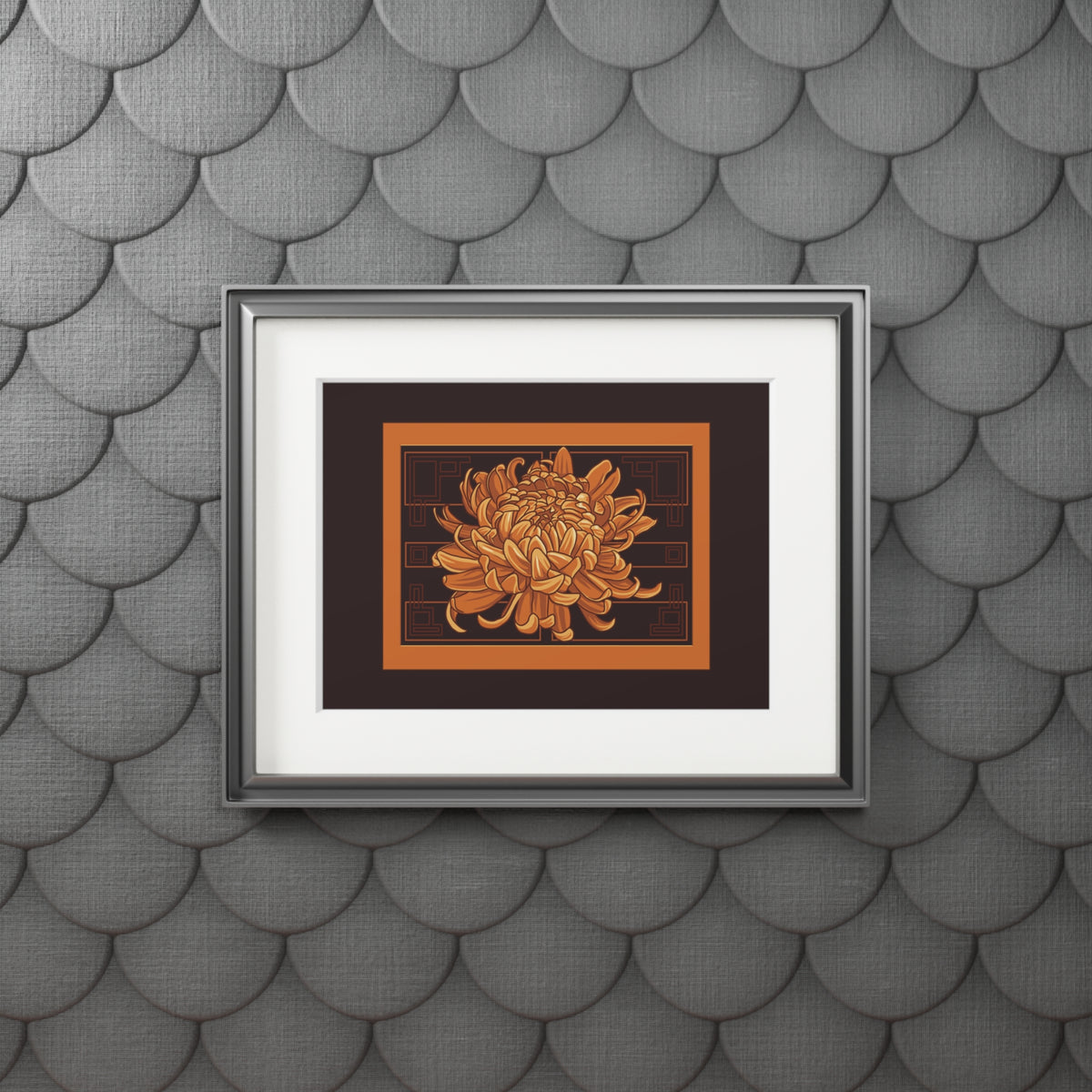 Chrysanthemum Panel Fine Art Print