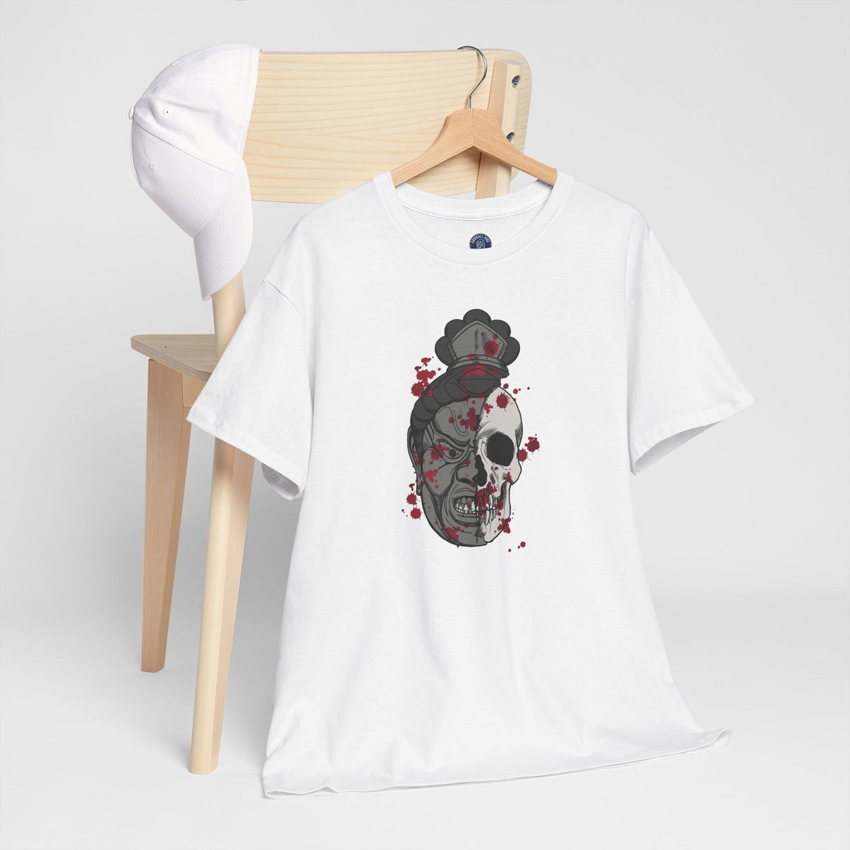 Japanese Mask Skull T-Shirt