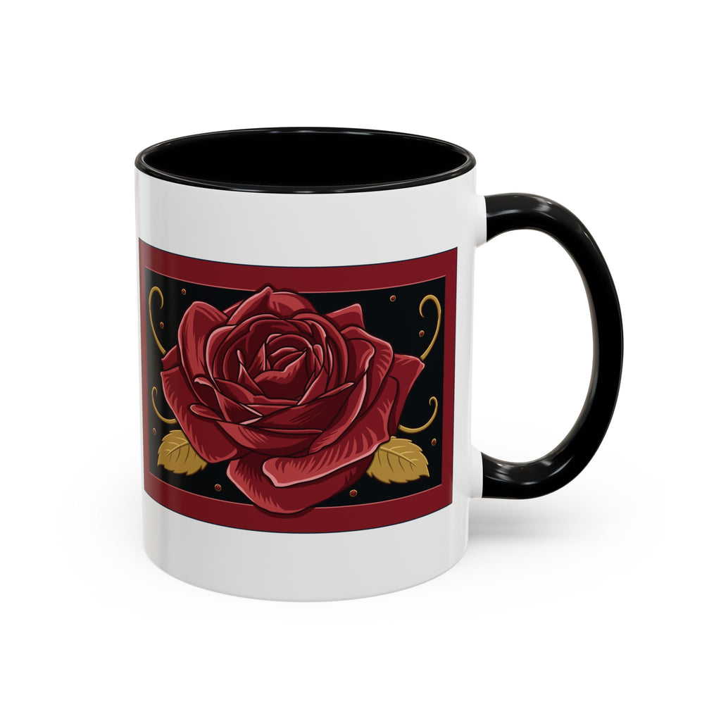 Rose Panel Mug