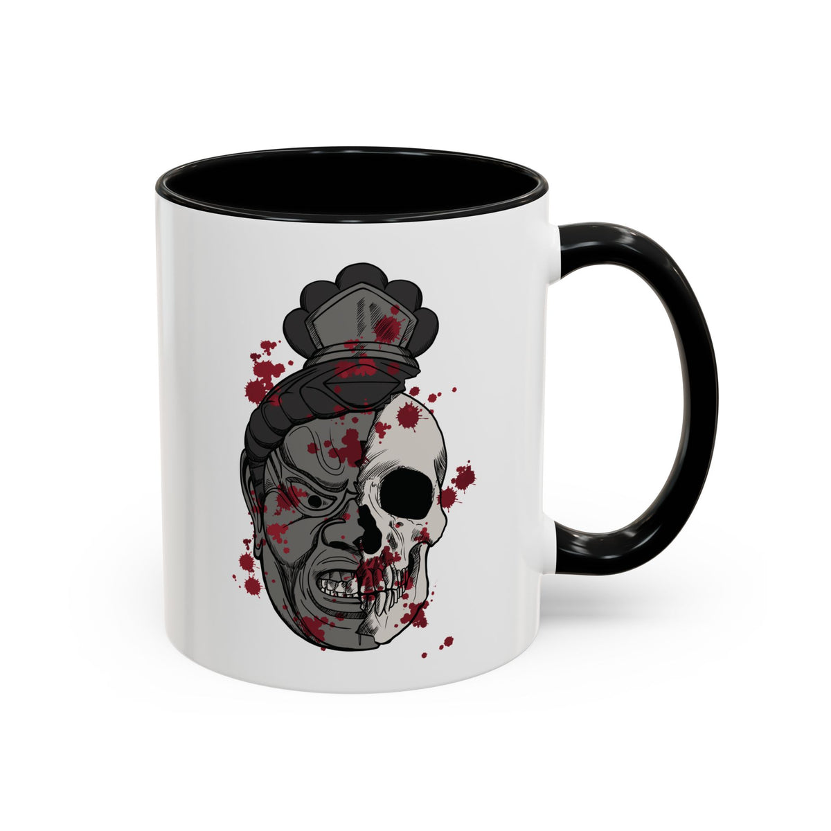 Japanese Mask Skull Mug