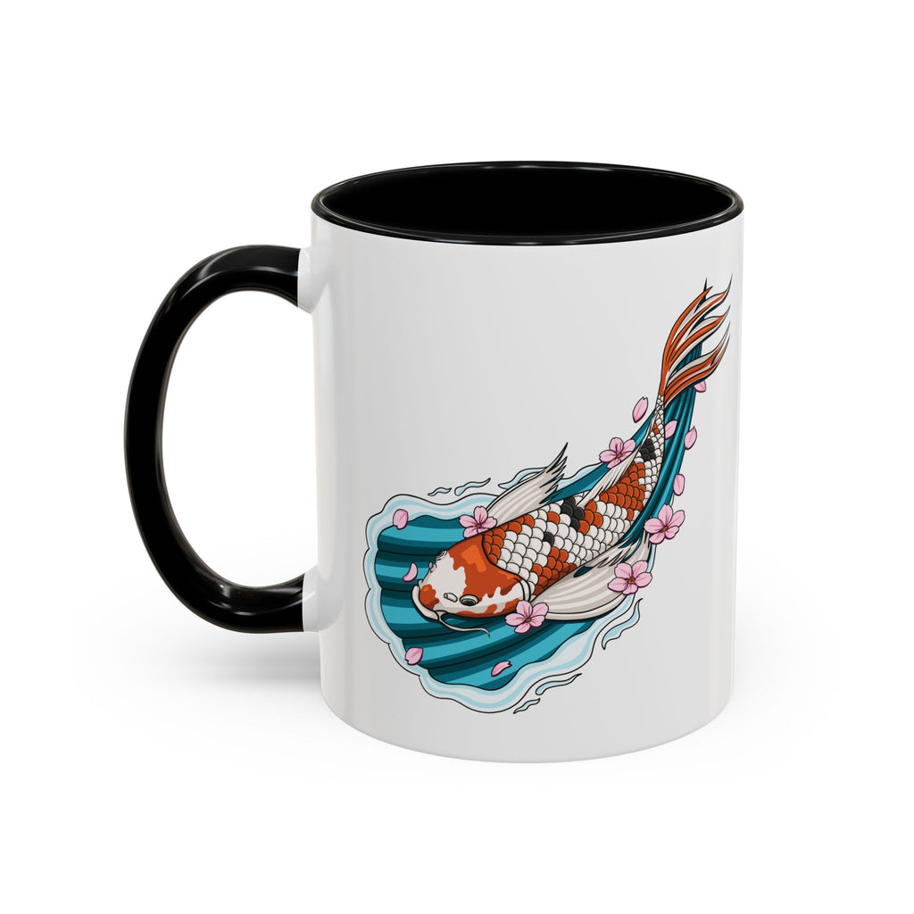 Koi Wave Accent Mug
