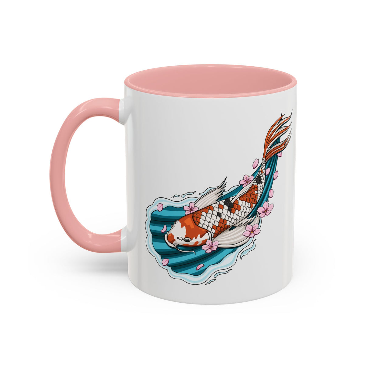 Koi Wave Accent Mug